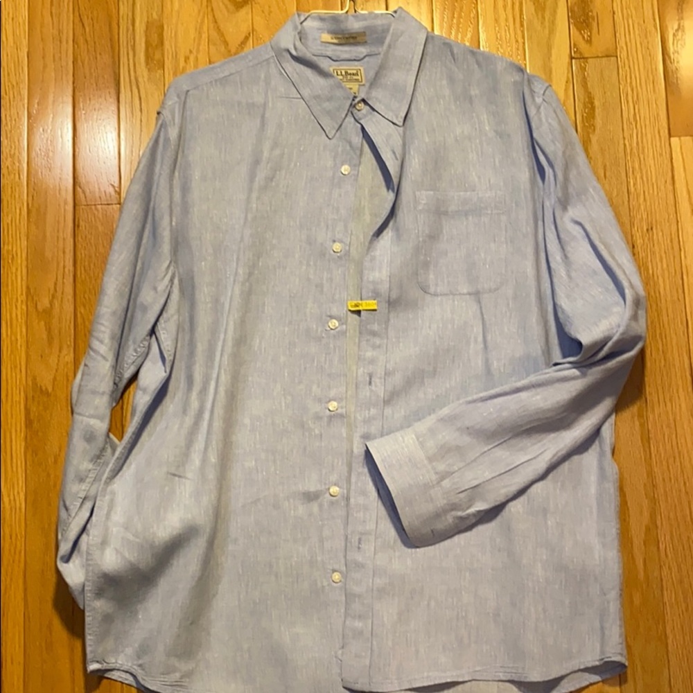 LL Bean linen shirt